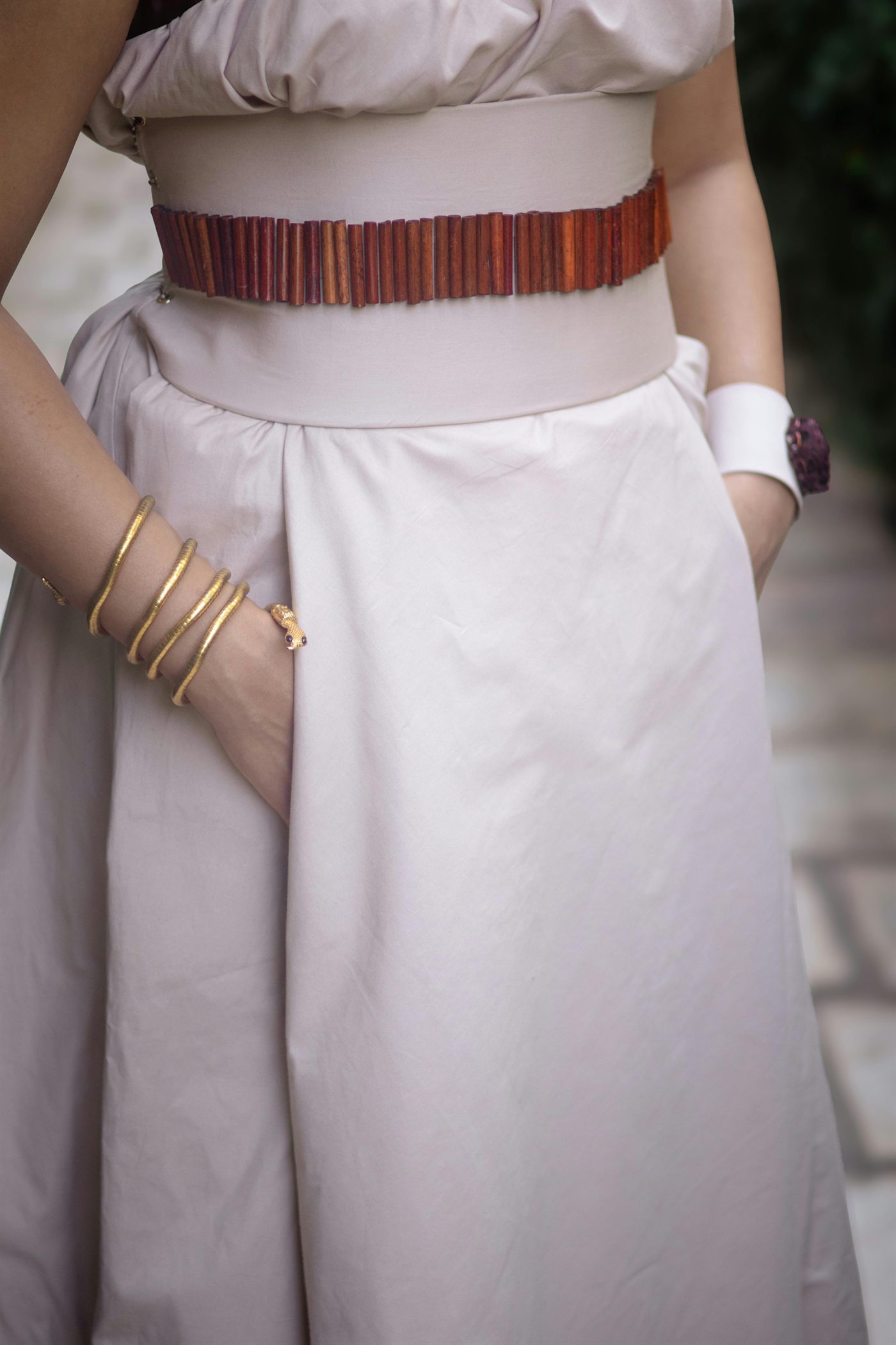 Womenswear garment detail for pattern development
